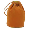 Hermes Polochon Mimile Drawstring Backpal Canvas