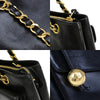 Chanel Timeless CC Pocket Chain Tote Stitched Calfskin