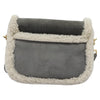 Christian Dior Bobby Flap Bag Shearling and Suede