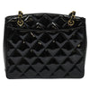 Secondhand Chanel Vintage Chain Tote Quilted Patent