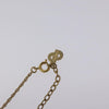 Secondhand Christian Dior Logo Heart Pendant Necklace