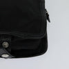 Secondhand Prada Logo Pouch Black Nylon Accessories