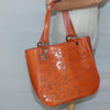 Secondhand Chanel CC No.5 Shopping Tote Perforated Patent