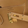 Secondhand Hermes HAC Birkin Bag Brown Vache Naturelle with Gold Hardware