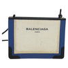 Secondhand Balenciaga Navy Pochette Canvas and