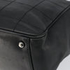 Chanel Square Stitch Tote Quilted Leather