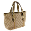 Gucci Belted Tote GG Coated Canvas