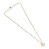 Secondhand Christian Dior CD Pendant Necklace Gold-plated