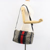 Gucci Vintage Web Boston Bag GG Canvas