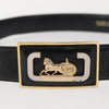 Celine Belt Leather with Metal