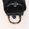 Secondhand Gucci Vintage Bamboo Backpack Nylon and