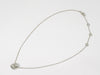 Secondhand Bvlgari Parentesi Pendant Necklace 18K White