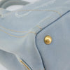 Secondhand Prada Canapa Tote Gray Canvas Accessories