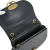Secondhand Chanel Coco Curve Flap Messenger Calfskin and Quilted Goatskin