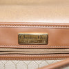 Christian Dior Vintage Honeycomb Flap Crossbody Bag Coated Canvas
