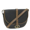 Secondhand Christian Dior Vintage Honeycomb Flap Crossbody Bag Canvas and