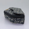 Secondhand Christian Dior Saddle Zip Pouch Diorissimo
