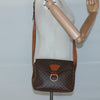 Secondhand Celine Vintage Macadam Shoulder Bag Canvas and