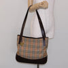 Secondhand Burberry Nova Check Tote canvas check pattern