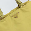 Secondhand Prada Vintage Tote Yellow Nylon Accessories