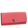 Secondhand Fendi Peekaboo Wallet Pink Leather Accessories