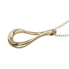 Secondhand Tiffany & Co. Open Teardrop Pendant Necklace 18K Yellow