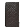 Secondhand Chanel Cambon Zip Around Wallet Quilted