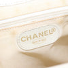 Chanel Vintage Wooden Ring Tote Caviar