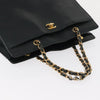 Secondhand Chanel Vintage CC Lock Pocket Chain Tote Caviar