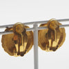 Secondhand Chanel Vintage Round CC Clip-On Earrings