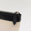 Secondhand Balenciaga Navy Zip Pouch Canvas and