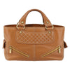 Secondhand Celine Boogie Satchel Beige Leather Bags
