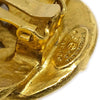 Secondhand Chanel Clover Round Clip-On Earrings