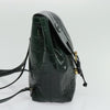 Bally Vintage Backpack Embossed Leather
