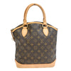 Louis Vuitton Lockit Handbag Monogram Canvas