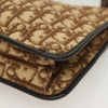 Christian Dior Vintage Trotter Shoulder Bag Canvas
