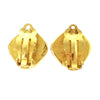 Secondhand Chanel CC Clip On Earrings Metal with