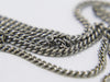 Secondhand Chanel CC Necklace Silver Metal Jewelry