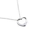 Secondhand Tiffany & Co. Elsa Peretti Open Heart Pendant Necklace Sterling