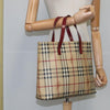 Secondhand Burberry Top Handle Tote Haymarket