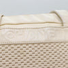 Chanel Zip Shoulder Bag Canvas