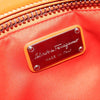 Salvatore Ferragamo Gancini handbag Canvas and Leather