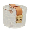 Secondhand Louis Vuitton Box Scott Trunk Monogram Plexiglass