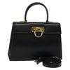 Secondhand Salvatore Ferragamo Gancini Convertible Top Handle Bag