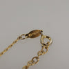 Secondhand Christian Dior CD Pendant Necklace Gold-plated