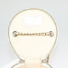 Chanel CC Round Vanity Case with Chain Quilted Lambskin