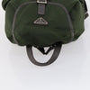 Secondhand Prada Double Front Pocket Backpack Tessuto