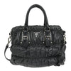 Prada Gaufre Convertible Tote Nappa Leather