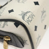Secondhand MCM Visetos logogramme Handbag Canvas and