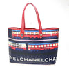 Chanel Le Train Tote Printed Coated Canvas